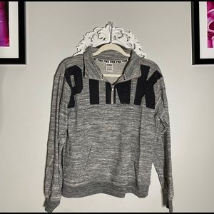 VS pink half zip sweatshirt♥️